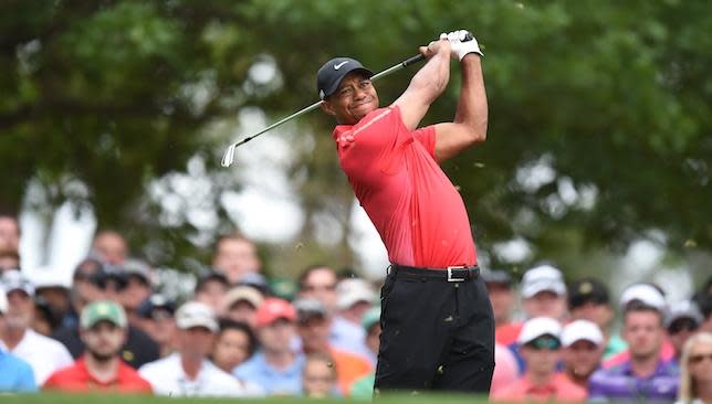 Guess who's back?: Tiger Woods.