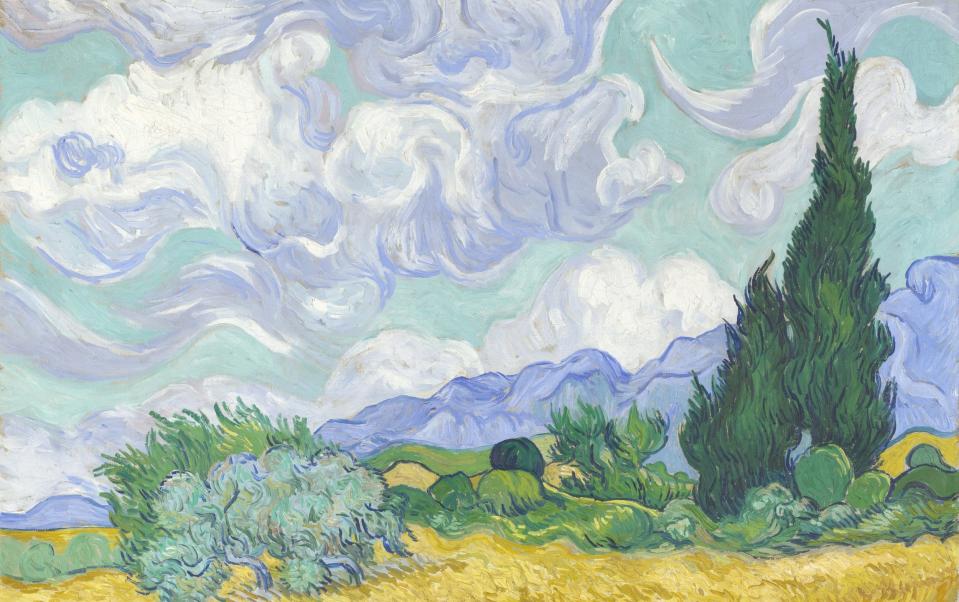 Michael Morpurgo's pick: Vincent van Gogh's 'A Wheatfield, with Cypresses' (1889) - The National Gallery 