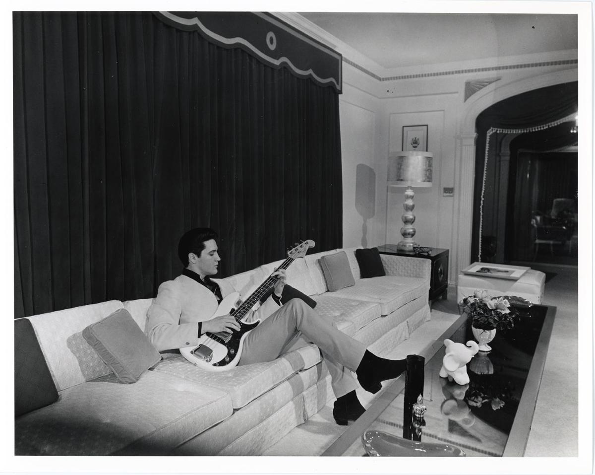 Elvis Presley on Graceland