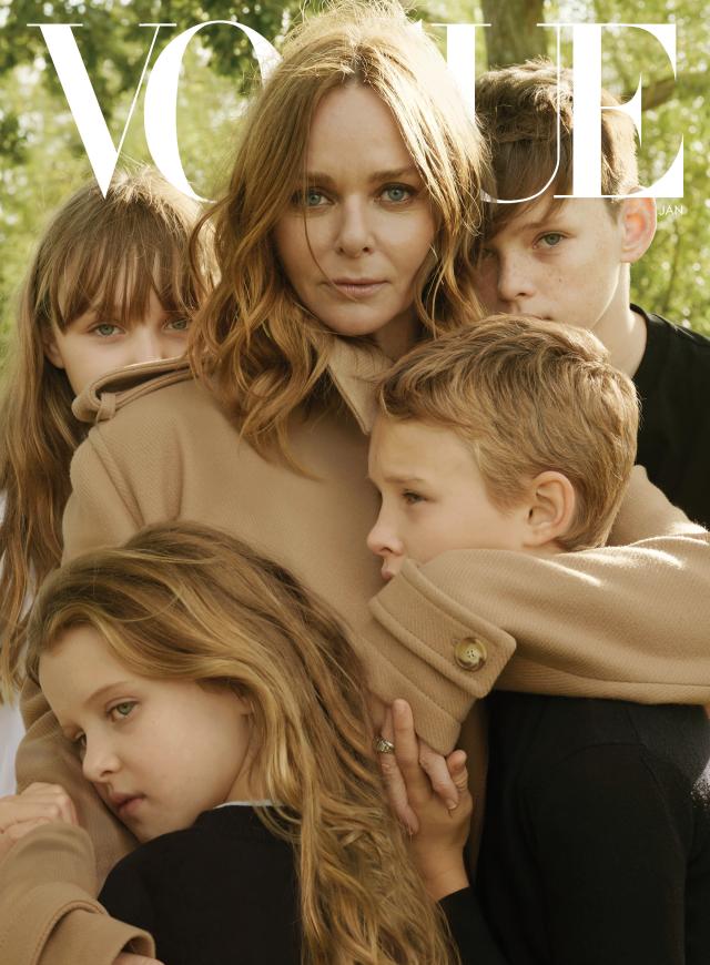 Stella McCartney out and about with son Miller