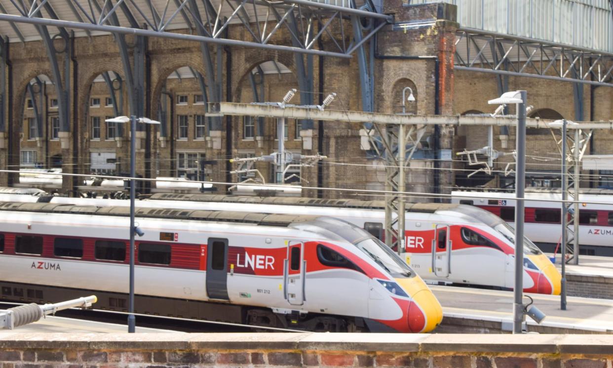 <span>Strike action and overtime bans caused widespread disruption on the railways over the past two years.</span><span>Photograph: Vuk Valcic/Zuma Press Wire/Rex/Shutterstock</span>