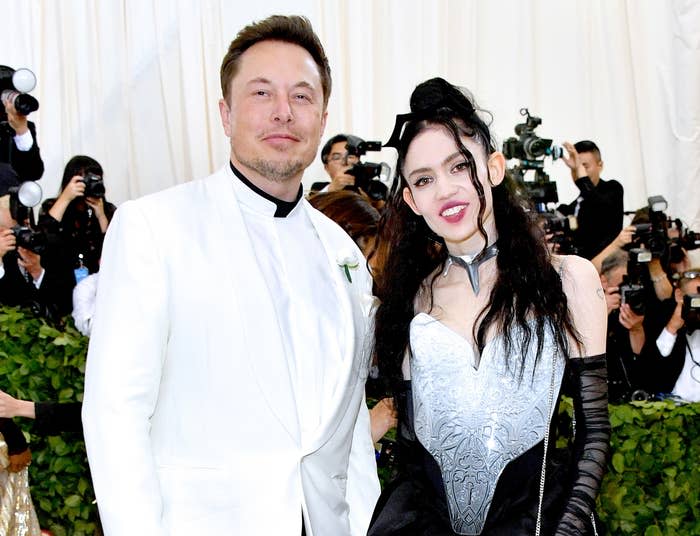 Grimes and Elon attend an event together