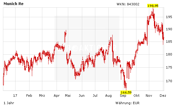 Munich Re: Mehr Aktien = mehr Rendite