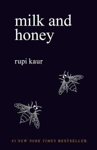 <p>Amazon</p> The original cover for 'milk and honey' by Rupi Kaur