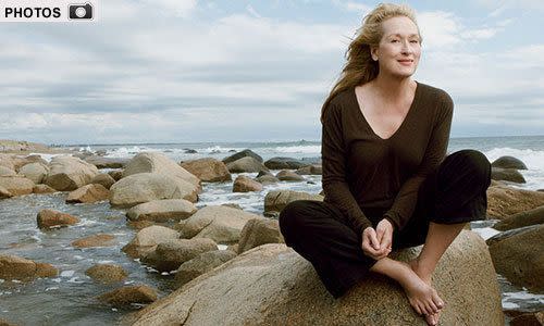 Meryl Streep appears in January 2012 Vogue. CREDIT: Vogue