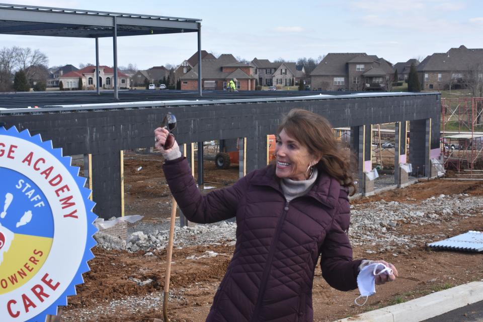 Gallatin Mayor Paige Brown, Gallatin Area Chamber of Commerce and Grace Place Ministry were some of the featured guests in attendance at the groundbreaking ceremony on March 4, 2022.