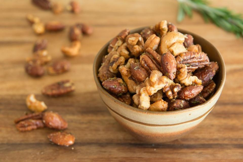 healthy super bowl recipes fancy roasted cocktail nuts