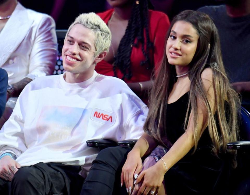 Pete Davidson and Ariana Grande