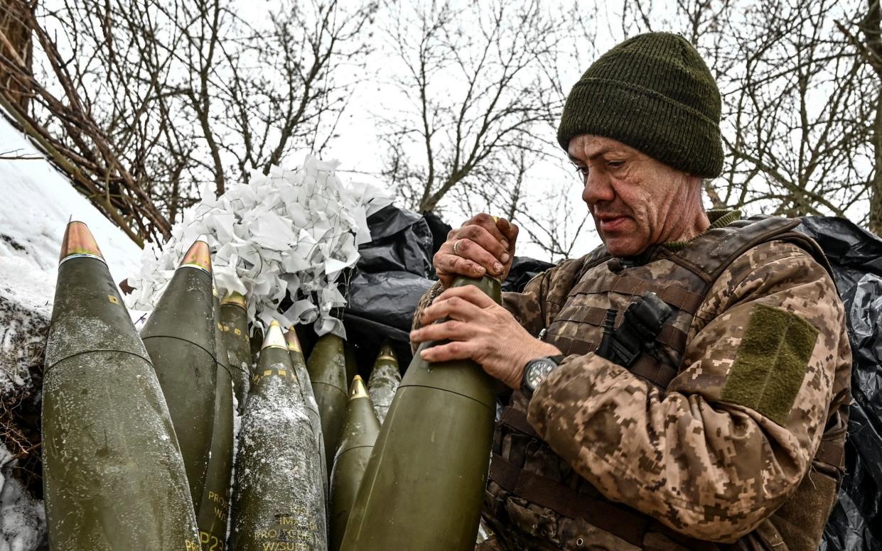 Wintry conditions have slowed the pace of combat on the frontlines in recent weeks