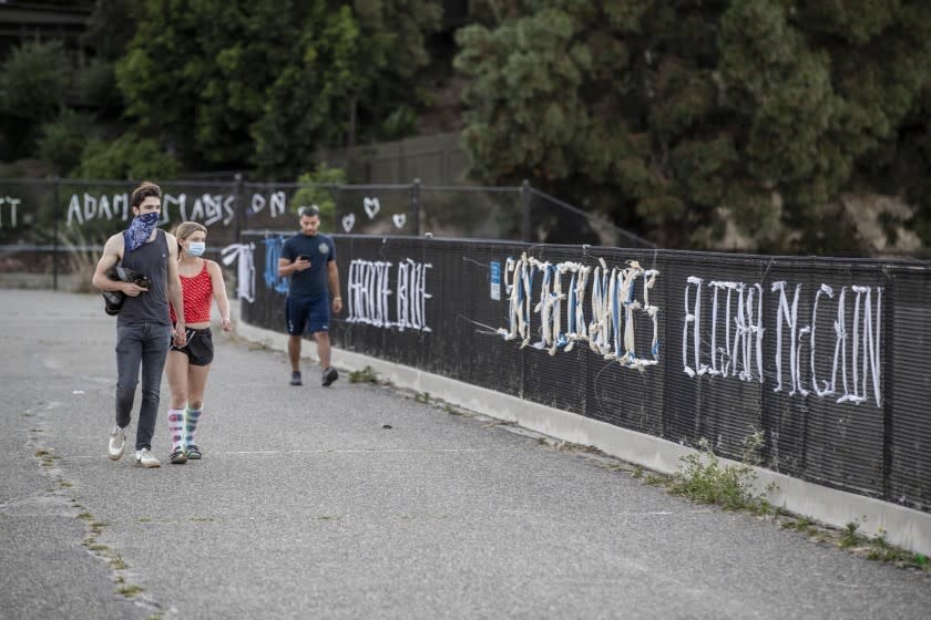 The "Say Their Names: Silver Lake Memorial"