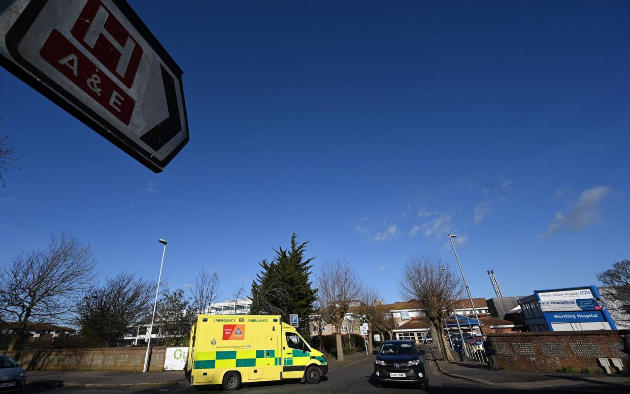 The figures include 6,000 people who did not attend A&E at the height of lockdown because of fears they might catch the virus - Glyn Kirk/AFP