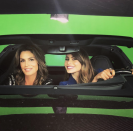<p>That’s a lot of beauty for one car! The <em>Modern Family</em> star, 45, and the supermodel, 52, revved up the fun as they filmed a TV commercial together. “Driving Miss @cindycrawford to the nearest @roomstogo,” Vergara wrote. (Photo: <a rel="nofollow noopener" href="https://www.instagram.com/p/Be4oMScg1V6/?taken-by=sofiavergara" target="_blank" data-ylk="slk:Sofia Vergara via Instagram;elm:context_link;itc:0;sec:content-canvas" class="link ">Sofia Vergara via Instagram</a>) </p>