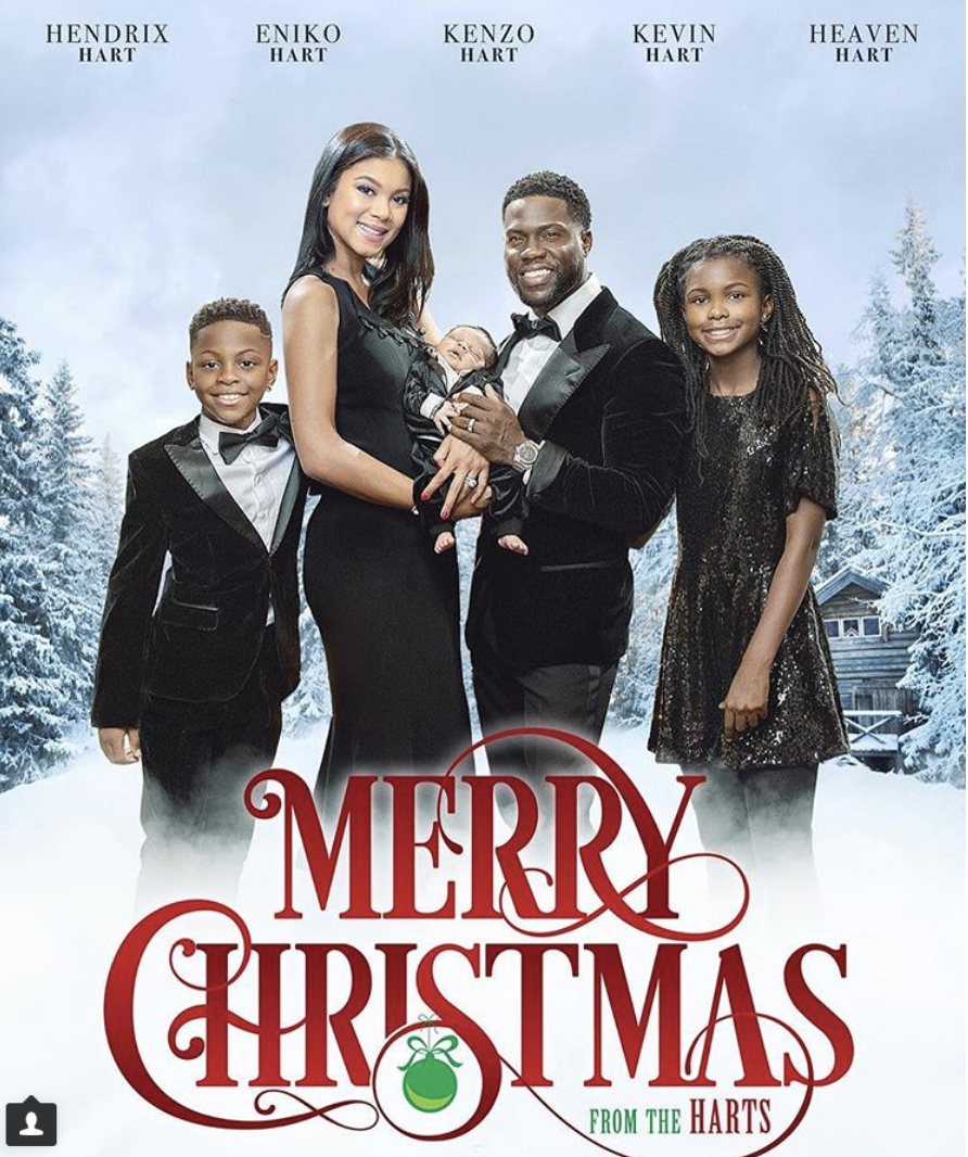 <p>Talk about a blockbuster! “Happy Holidays from the Harts,” the actor captioned his family’s movie poster-themed Christmas card, featuring their brand new baby, Kenzo. “It’s beginning to feel a lot like Christmas,” he wrote. (Photo: <a rel="nofollow noopener" href="https://www.instagram.com/p/Bcu2KyUDpLl/?taken-by=kevinhart4real" target="_blank" data-ylk="slk:Kevin Hart via Instagram;elm:context_link;itc:0;sec:content-canvas" class="link ">Kevin Hart via Instagram</a>) </p>