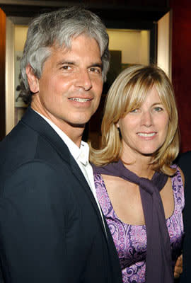 Producers Walter F. Parkes and Laurie MacDonald at the New York premiere of Dreamworks' The Island