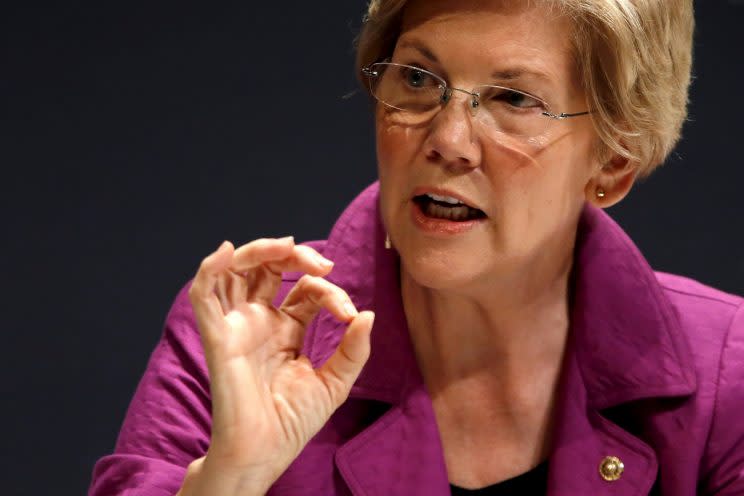 Massachusetts Sen. Elizabeth Warren