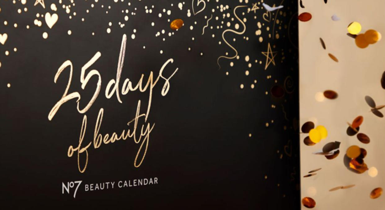 No7's 25 Days of Beauty advent calendar is back in stock at Boots.  (Boots)