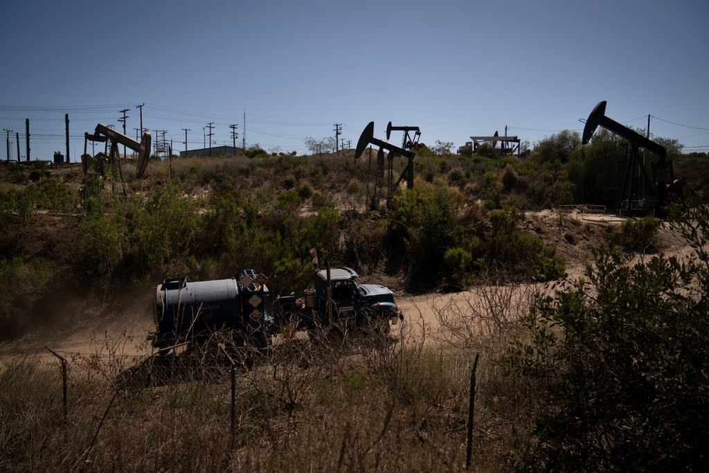 Los Angeles Oil Field Phaseout (Copyright 2021 The Associated Press. All rights reserved.)