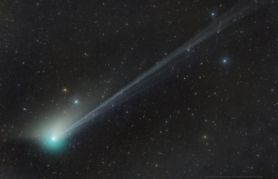 See the rare green comet in pictures so you know what to look for in