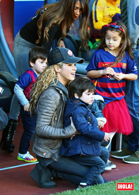 Shakira y Antonella Roccuzzo