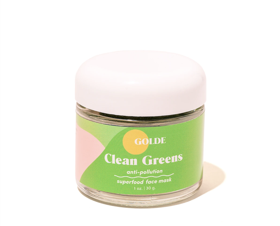 5) Clean Greens Face Mask