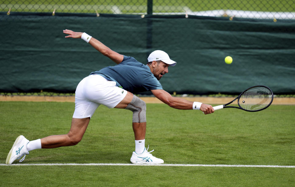 Wimbledon 2024 Novak Djokovic and Andy Murray are in the draw after