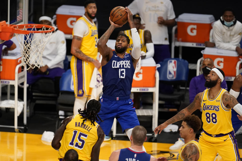 Los Angeles Clippers guard Paul George