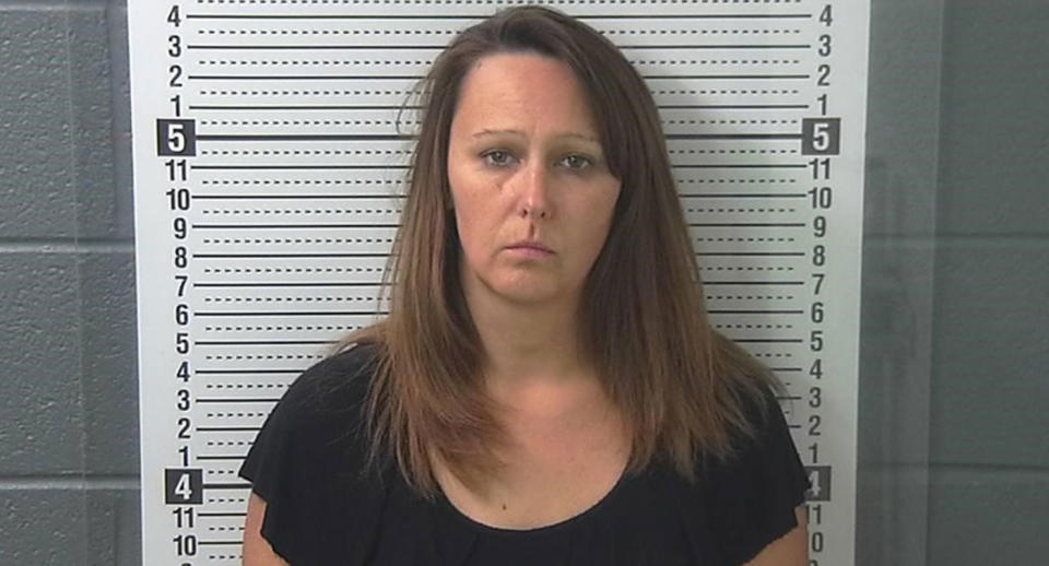 Pictured is Tammie Brooks, 41, in a mugshot,