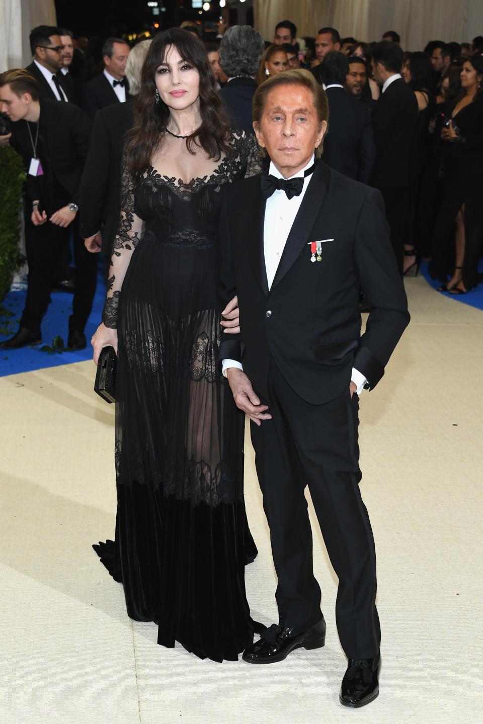 <h1 class="title">Monica Bellucci and Valentino Garavani</h1><cite class="credit">Photo: Getty Images</cite>