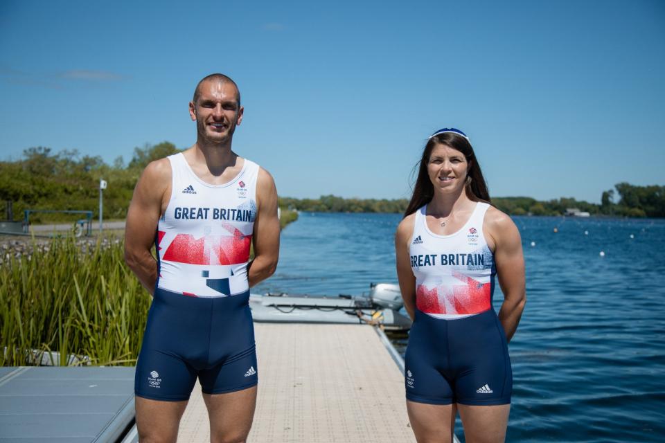 Muzerie, 31, is an avid motor racing fan and is hoping to sky-rocket to rowing glory in Japan