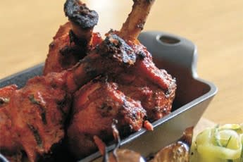 Aktar Islam's Tandoori style chicken drumsticks