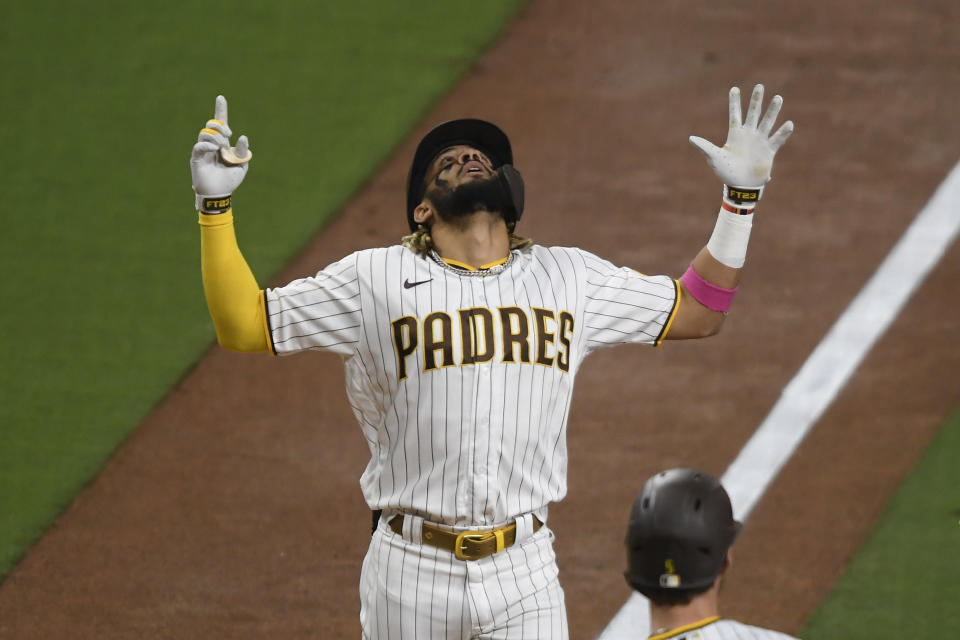 Fernando Tatis Jr.已展現滿滿天賦。（Photo by Denis Poroy/Getty Images）