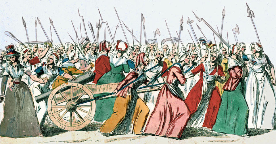 Women’s March of Versailles, 1789: