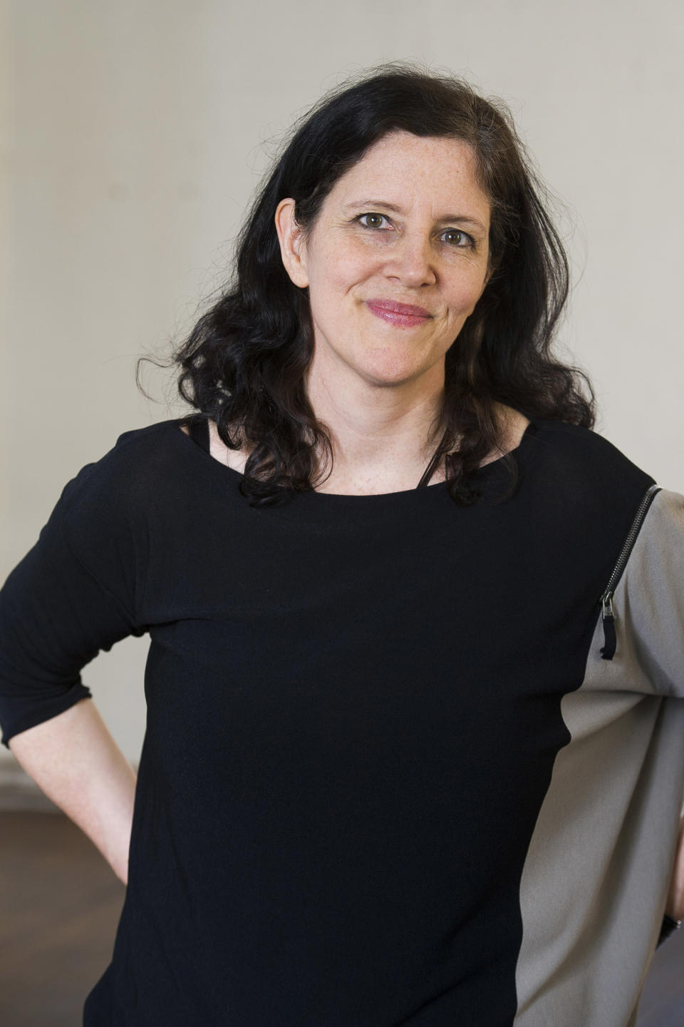 This April 16, 2014 photo shows Pulitzer Prize and Polk Award winner Laura Poitras in New York to promote her documentary film "1971," premiering Friday at the Tribeca Film Festival. (Photo by Charles Sykes/Invision/AP)