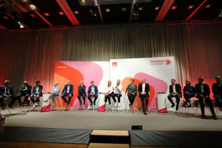 Germany's SPD presents leadership candidates in Saarbruecken