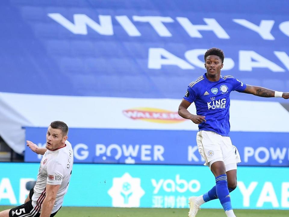 Demarai Gray doubles Leicester's lead over Sheffield United: Getty Images