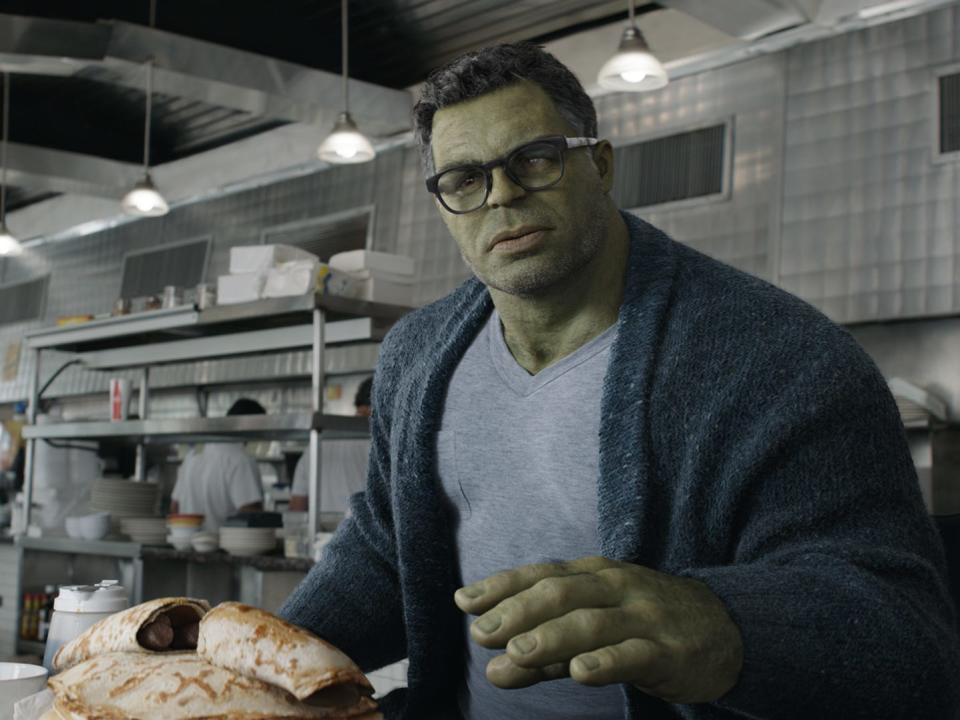 avengers endgame smart hulk diner