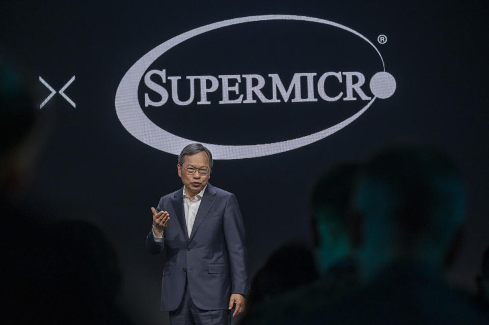 Charles Liang, chief executive officer of Super Micro Computer Inc., during the AMD Advancing AI event in San Jose, California, US.<p>Bloomberg/Getty Images</p>