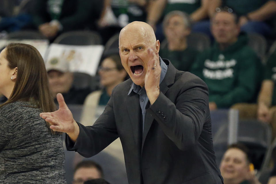 Green Bay's Kevin Borseth has coached college basketball at various levels for more than 40 years. (Justin Casterline/Getty Images)