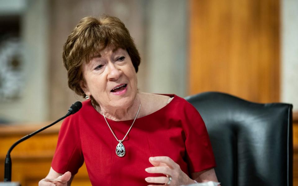 Maine Senator Susan Collins - Al Drago/Bloomberg