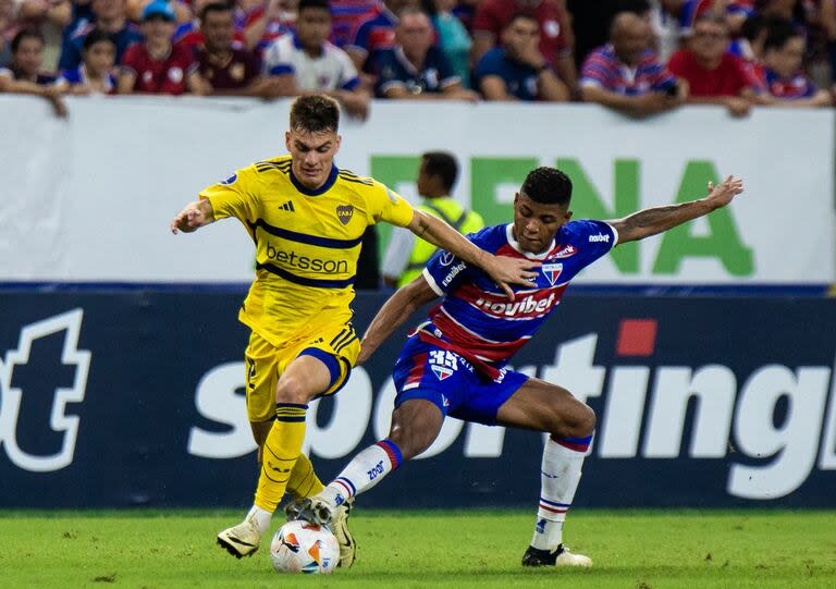 Boca y Fortaleza se juegan el primer puesto del grupo D de la Copa Sudamericana en el duelo en la Bombonera