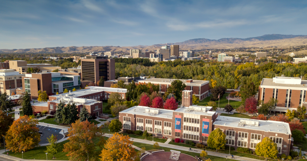 Boise State University campus (Photo/Courtesy - Boise State University)