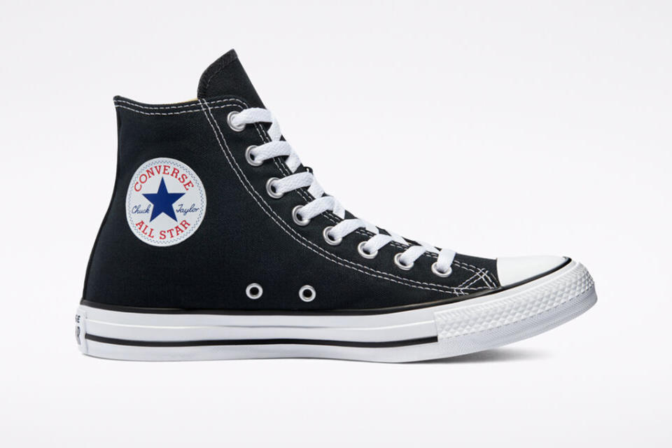 converse sneakers, high top sneakers, black converse sneakers