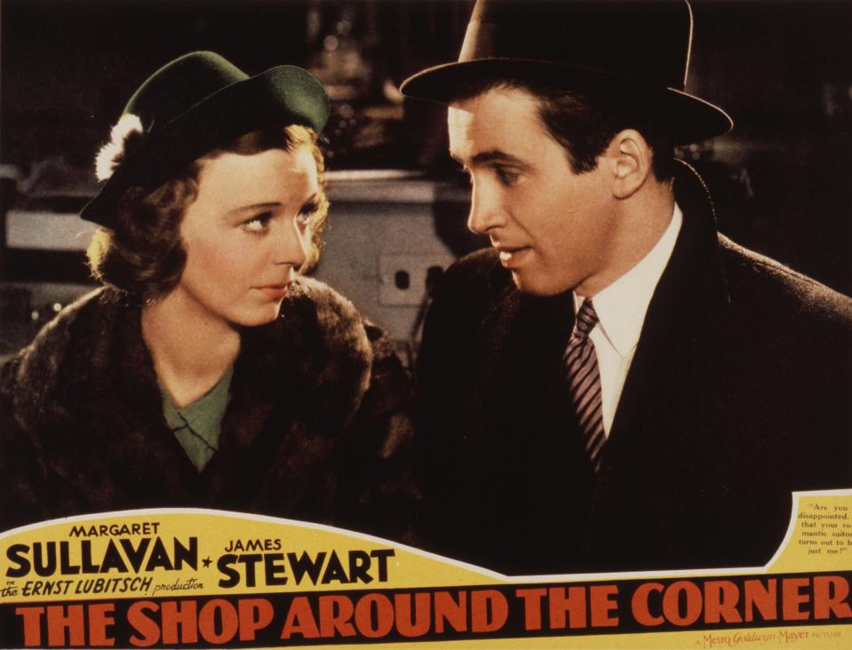 ‘The Shop Around the Corner’ starring Margaret Sullavan and James StewartMGM/Kobal/Shutterstock