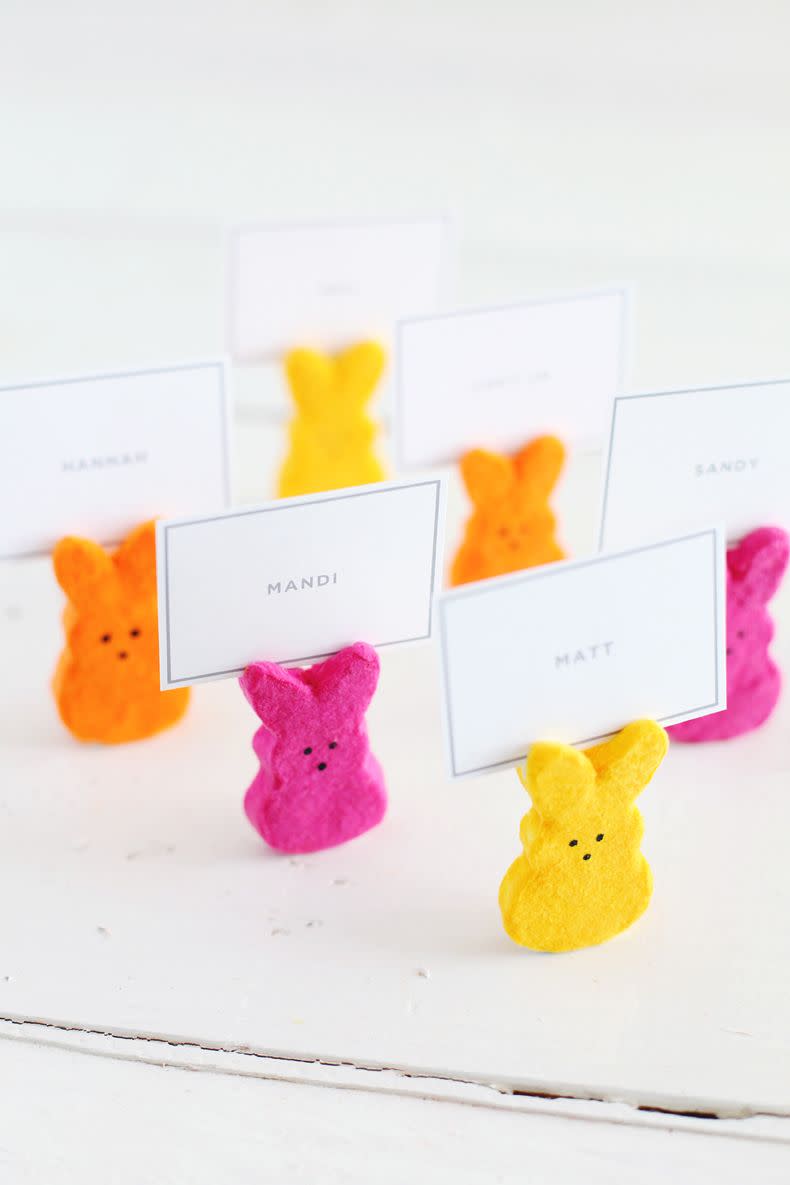 Peeps Place Card Holders