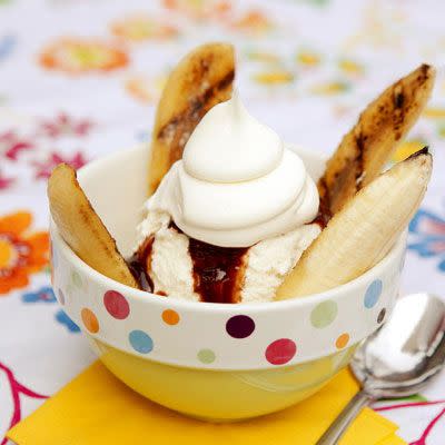 Grilled-Banana Splits