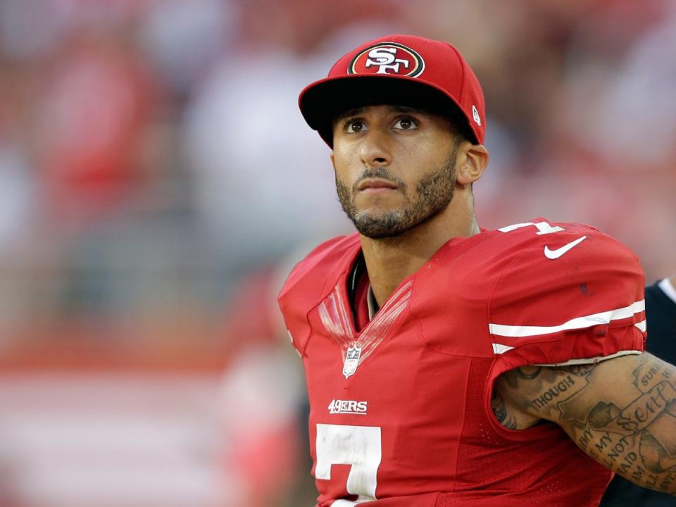 colin kaepernick bears game