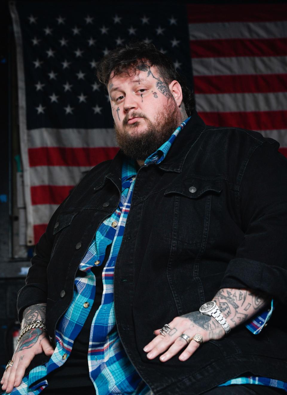 Jellyroll visits Tin Roof, Tuesday, April 12, 2022, in Nashville where he cut his teeth as a new artist from rapping to country radio. 'Jelly' is also launching a new concert at Bridgestone Arena to benefit at-risk youth and youth drug recovery. 