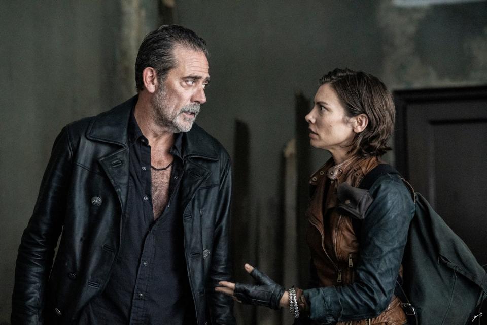 jeffrey dean morgan, lauren cohan, the walking dead dead city, season 1