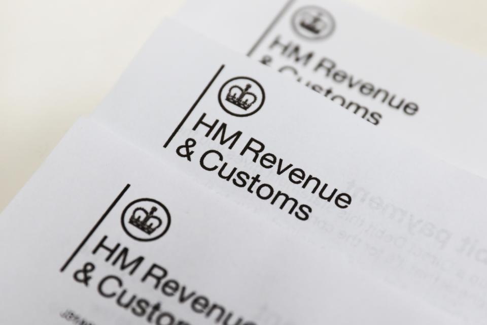 HMRC HM Revenue & Customs Self Assessment Statement  Picture by Antony Thompson - Thousand Word Media, NO SALES, NO SYNDICATION. Contact for more info