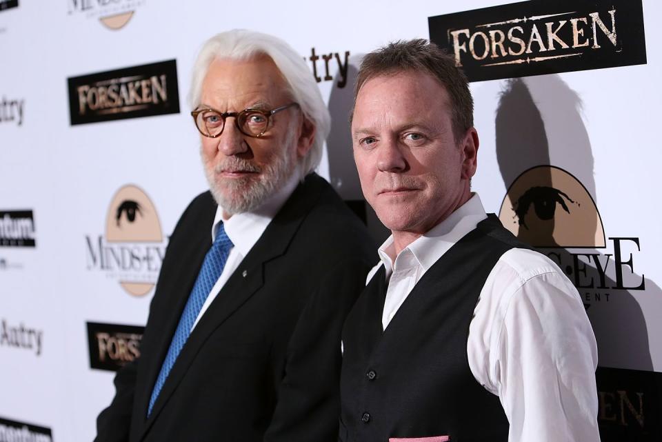 Donald Sutherland and Kiefer Sutherland